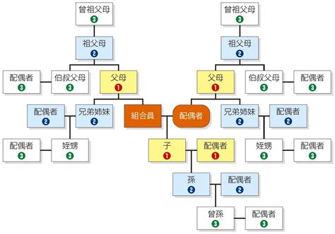 叔公算幾等親|血親之親系及親等圖 五等親